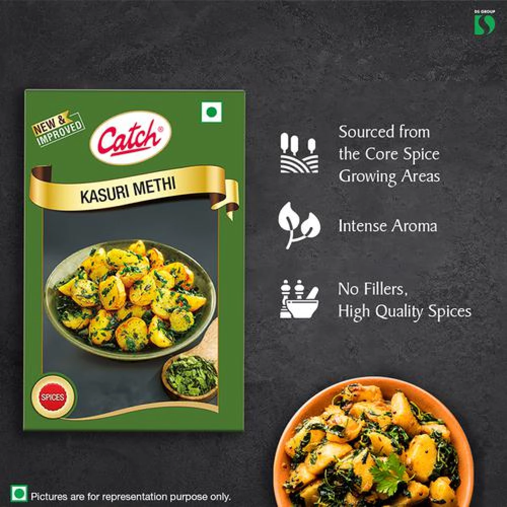 Catch Kasuri Methi - Enhances Flavour, 25 g-5.webp